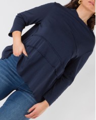 Blouza-Makrymaniki-Me-Exoterikes-Diakosmitikes-Rafes-Blue-Bodyform-1