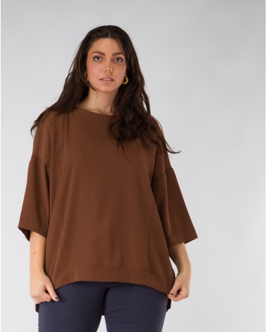 Blouza-Yfasmatini-Me-Troakar-Manikia-Kafe-Bodyform-1