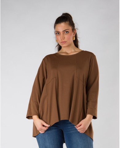 Blouza-Yfasmatini-Me-Diakosmitikes-Rafes-Kafe-Bodyform-1