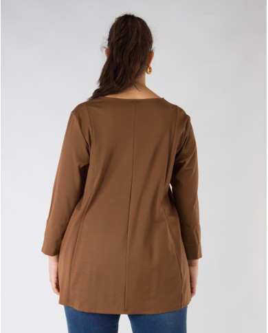 Blouza-Yfasmatini-Me-Diakosmitikes-Rafes-Kafe-Bodyform-3