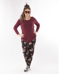 Pantelona-Se-Styl-Vrakas-Me-Floral-Schedio-Mauro-Bodyform-