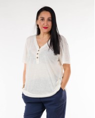 Μ57811Α-Blouza-Konto-maniki-V-giaka-Kai-diakosmitika-koumpia-Aspri-bodyform-