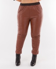 Panteloni-Dermatini-Me-Tsepes-Brown-Bodyform-3