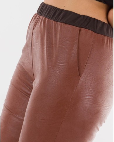 Panteloni-Dermatini-Me-Tsepes-Brown-Bodyform-2