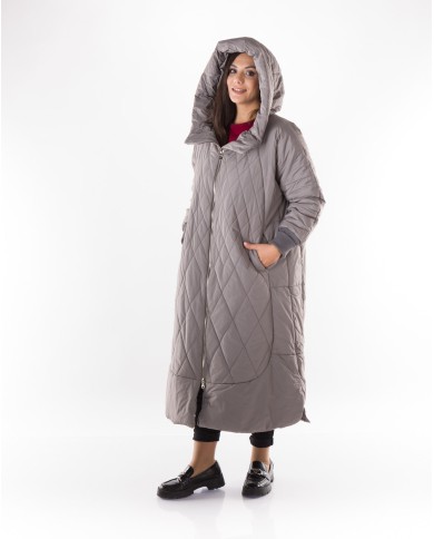 Χειμωνιάτικο Μπουφάν Με Μανσέτα Στα Μανίκια Και Εξόγαζα