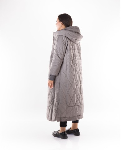 Χειμωνιάτικο Μπουφάν Με Μανσέτα Στα Μανίκια Και Εξόγαζα