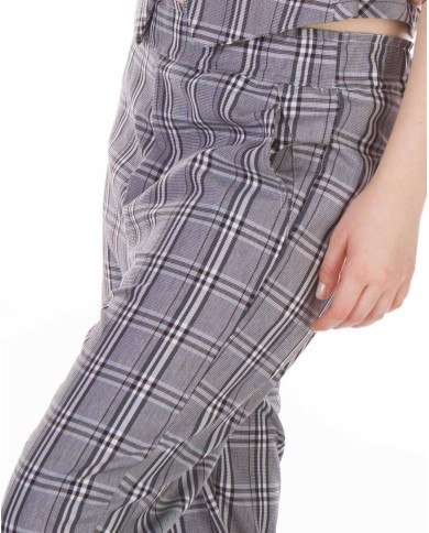 Παντελόνι Καρό Με Τσέπες