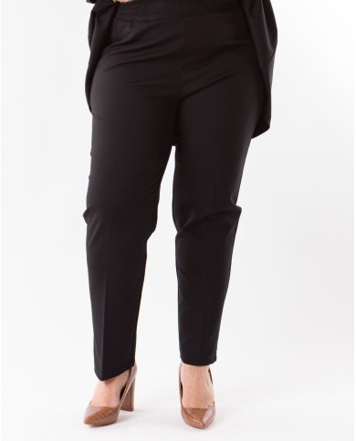 Παντελόνι Ελαστικό Μονόχρωμο Με Τσέπες