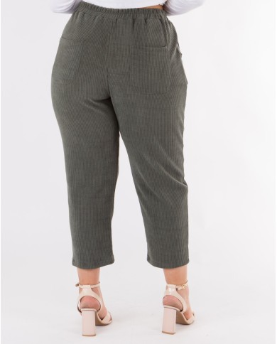 Παντελόνι Κοτλέ Με Λάστιχο Στην Μέση