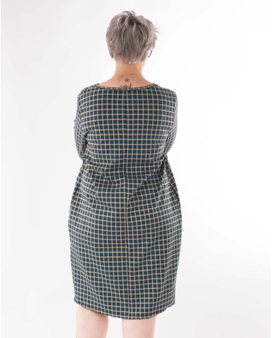 Φόρεμα Με Καρό Σχέδιο