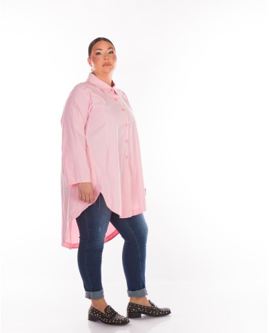 Ασύμμετρη Πουκαμίσα Με  Τσέπες