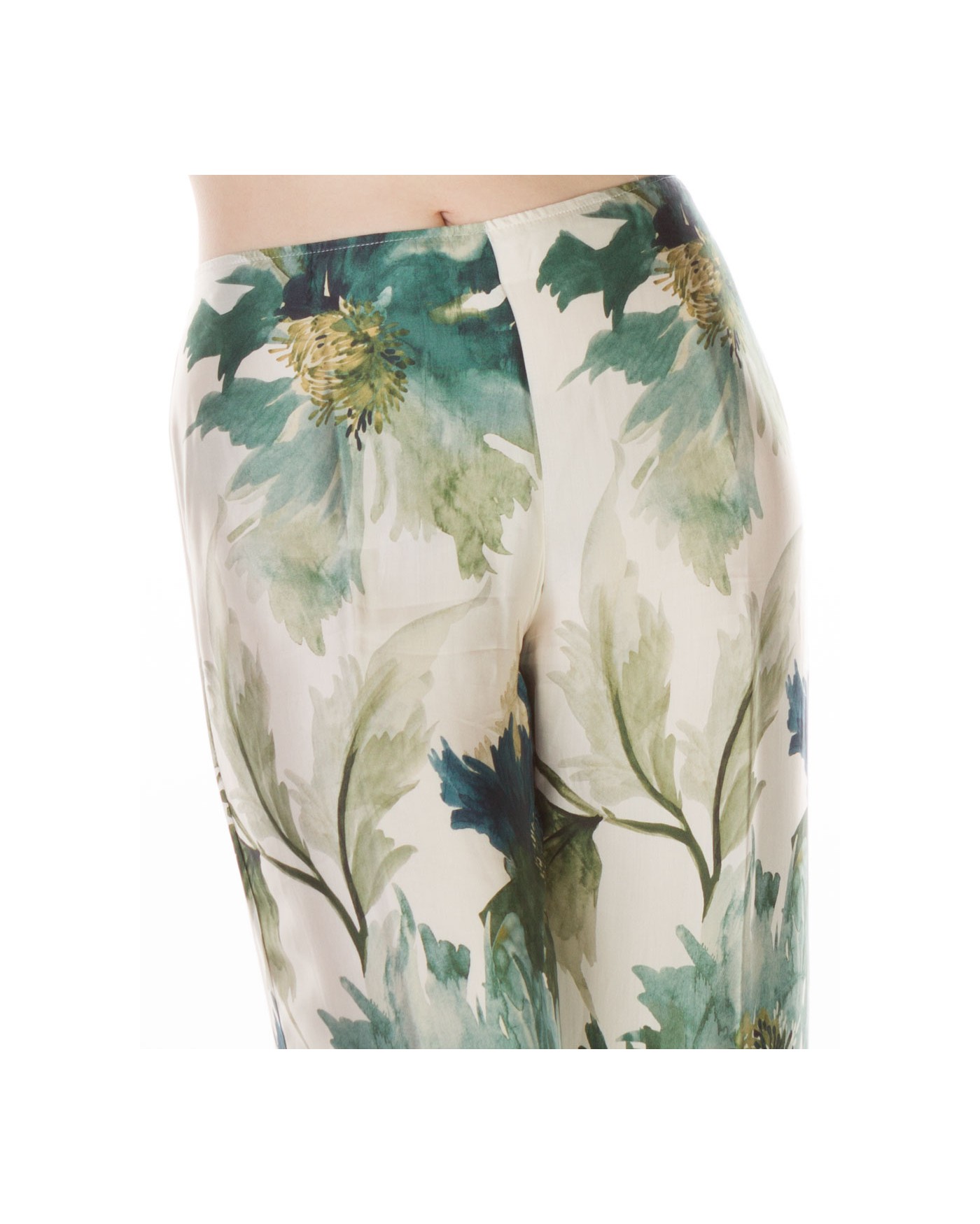 Σατέν Παντελόνα με Ιδιαίτερο Σχέδιο