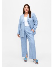 Σακάκι με Γιακά & Σκίσιμο Πίσω