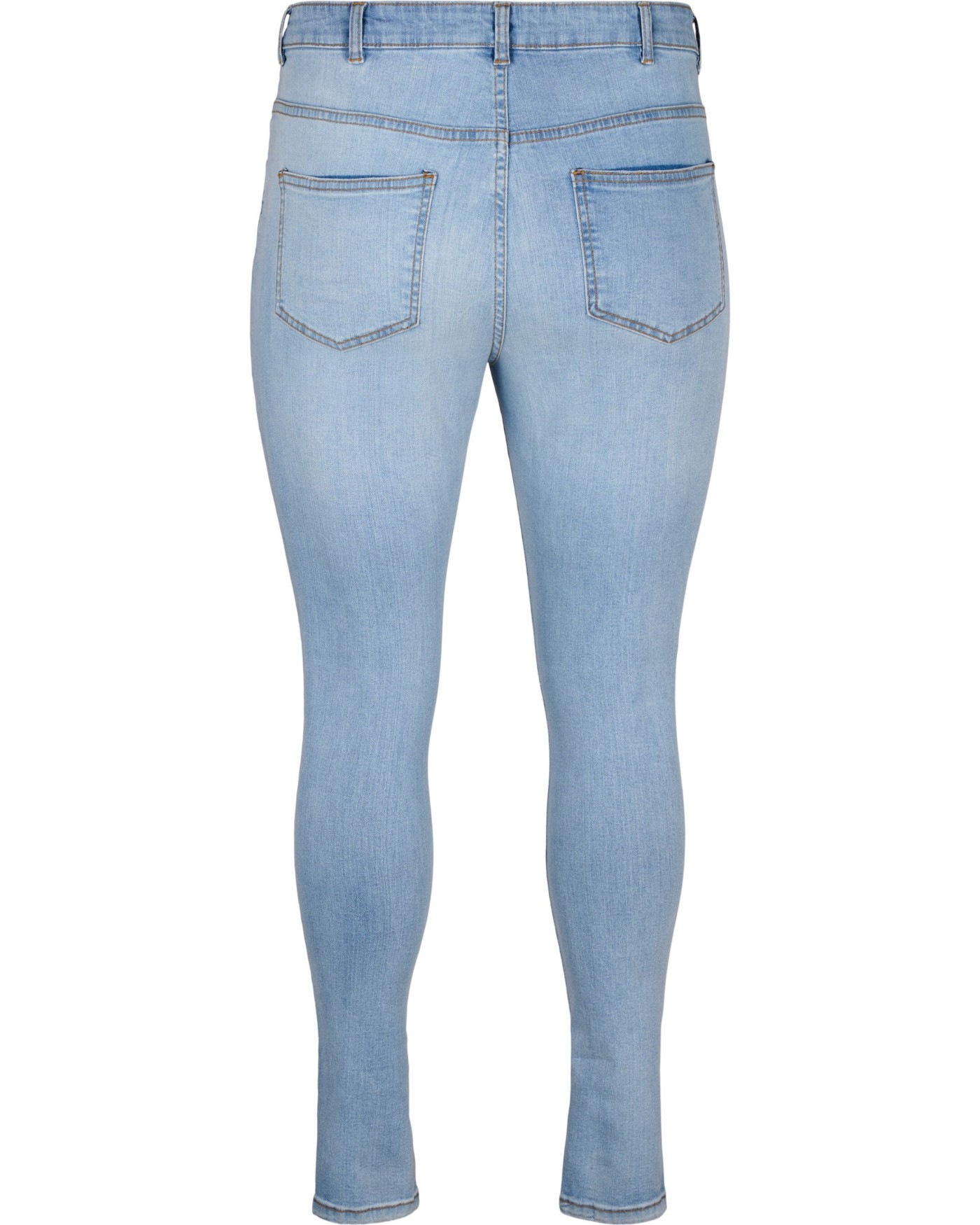 Slim fit τζιν με λεπτομέρειες από τριβή