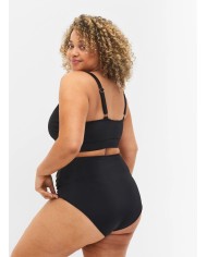 Ψηλόμεσο Σλιπ Μπικίνι Με Ντραπέ