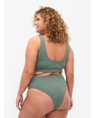 BRAZILIAN Σλιπ Μπικίνι Με Κρεπ Υφή