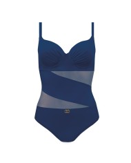 Μοντέρνο Ολόσωμο Μαγιό με Διαφάνειες