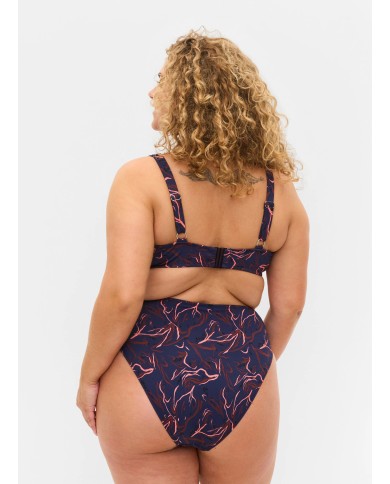 Σλιπ μπικίνι με στάμπα