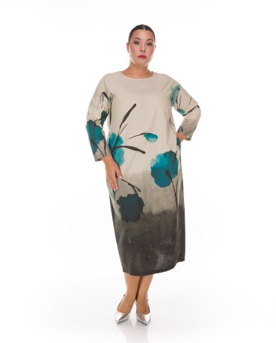 Φόρεμα με Εμπριμέ Σχέδιο