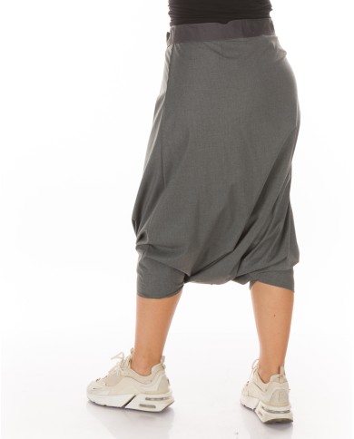 Φούστα-Βράκα "Bubble" με Ρυθμιζόμενη Μέση