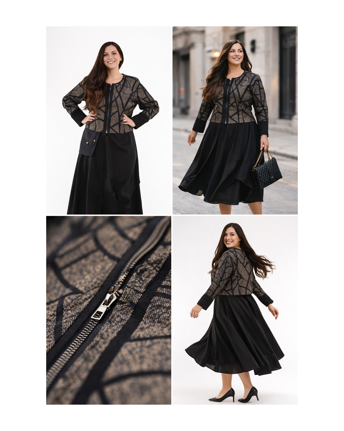 Designer Ζακετάκι με Ιδιαίτερο  Σχέδιο