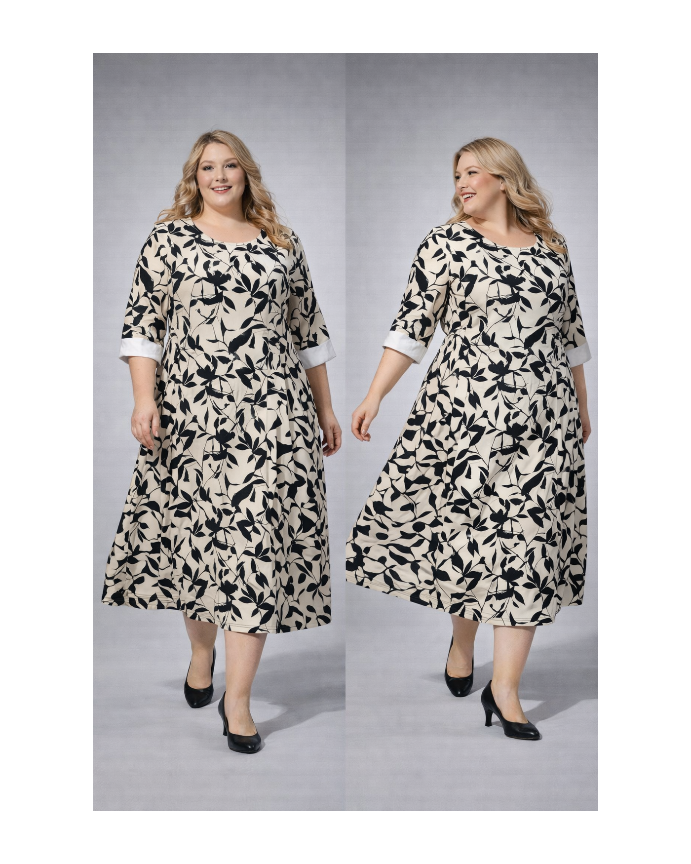 Φόρεμα Floral Μίντι