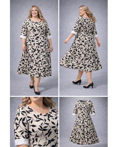 Φόρεμα Floral Μίντι