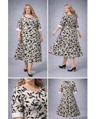 Φόρεμα Floral Μίντι