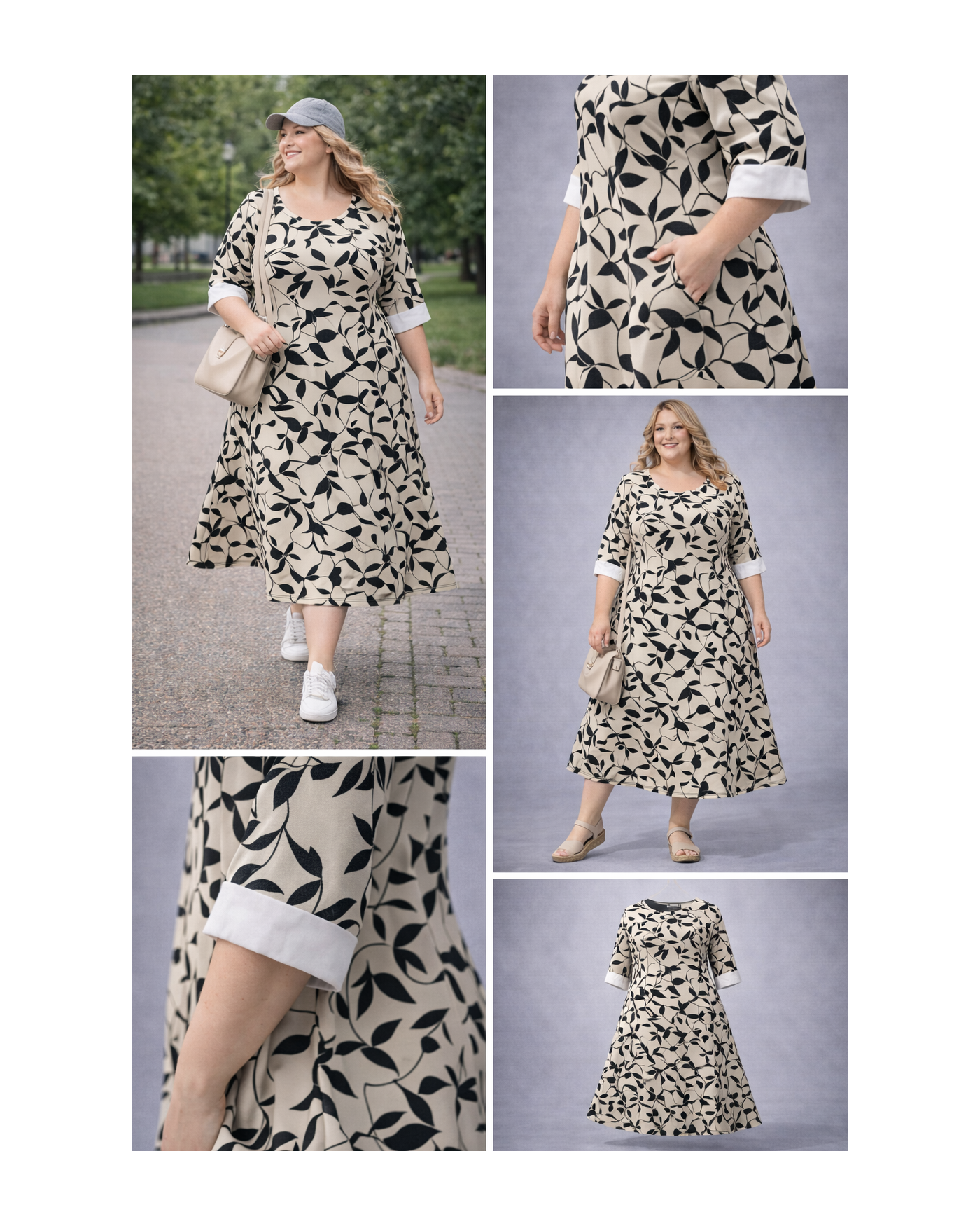 Φόρεμα Floral Μίντι