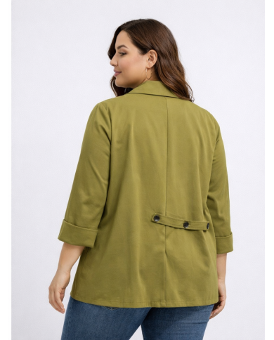 σακάκι olive πίσω όψη