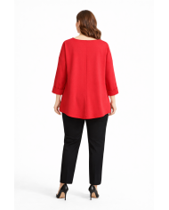 Μπλούζα Ασύμμετρη με Μικρό Άνοιγμα