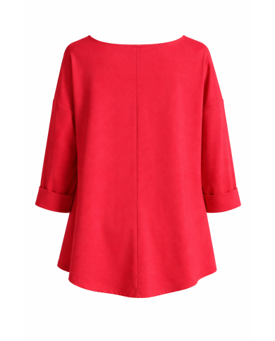 Μπλούζα Ασύμμετρη με Μικρό Άνοιγμα