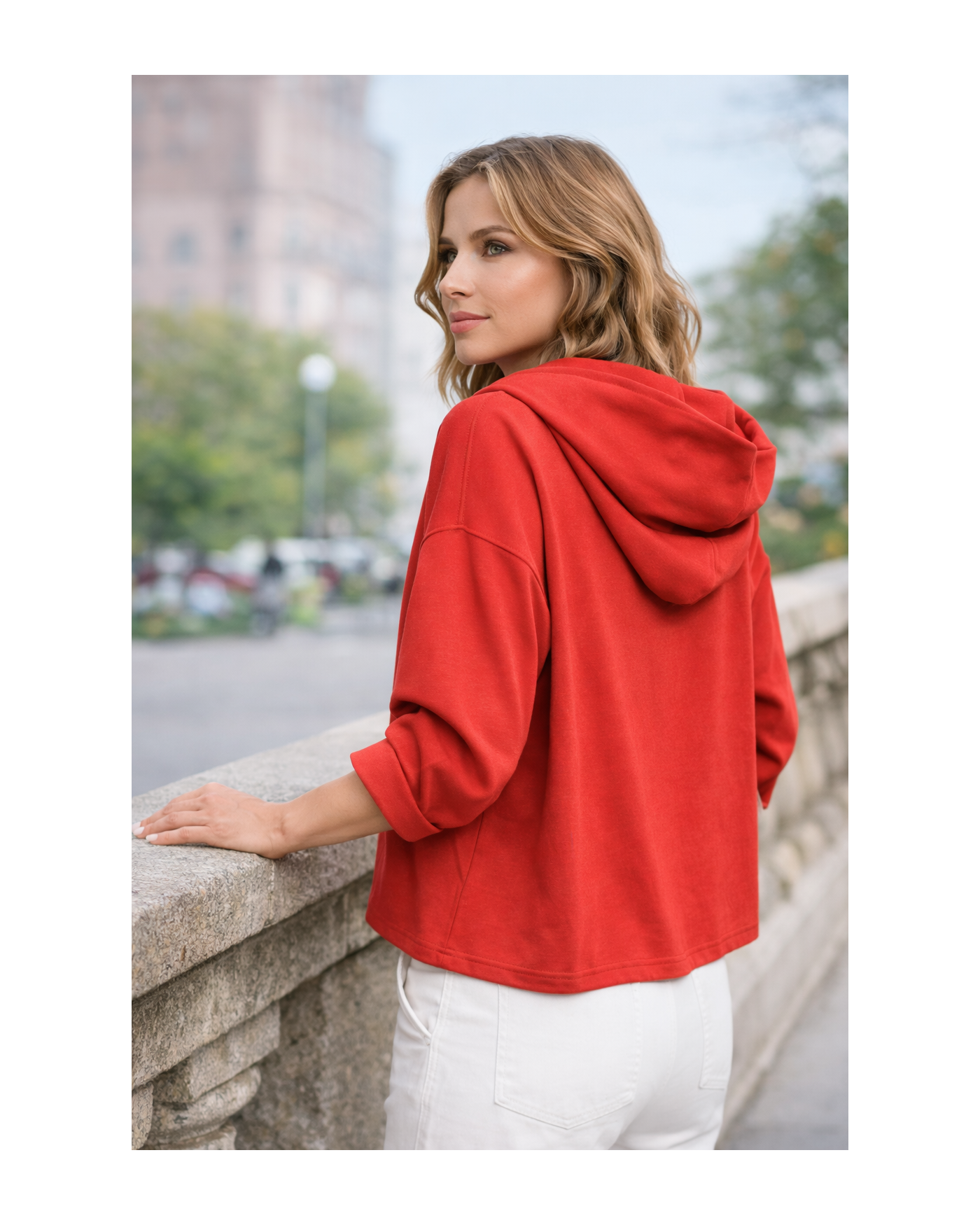 Ζακέτα με Εξωτερική Τσέπη με Φερμουάρ