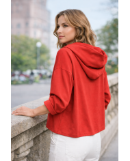 Ζακέτα με Εξωτερική Τσέπη με Φερμουάρ