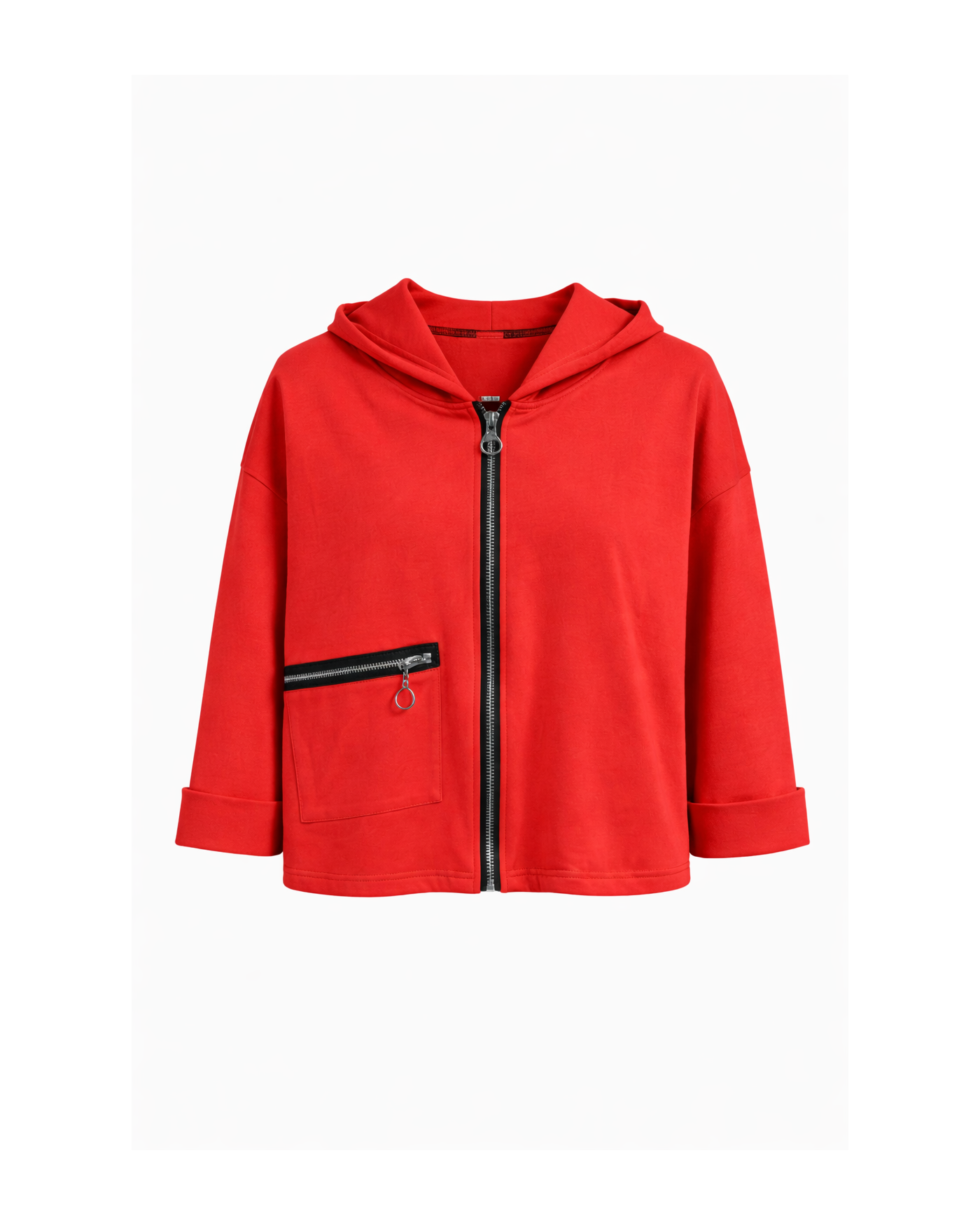 Ζακέτα με Εξωτερική Τσέπη με Φερμουάρ