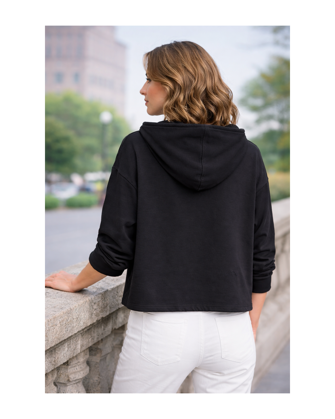 Ζακέτα με Εξωτερική Τσέπη με Φερμουάρ