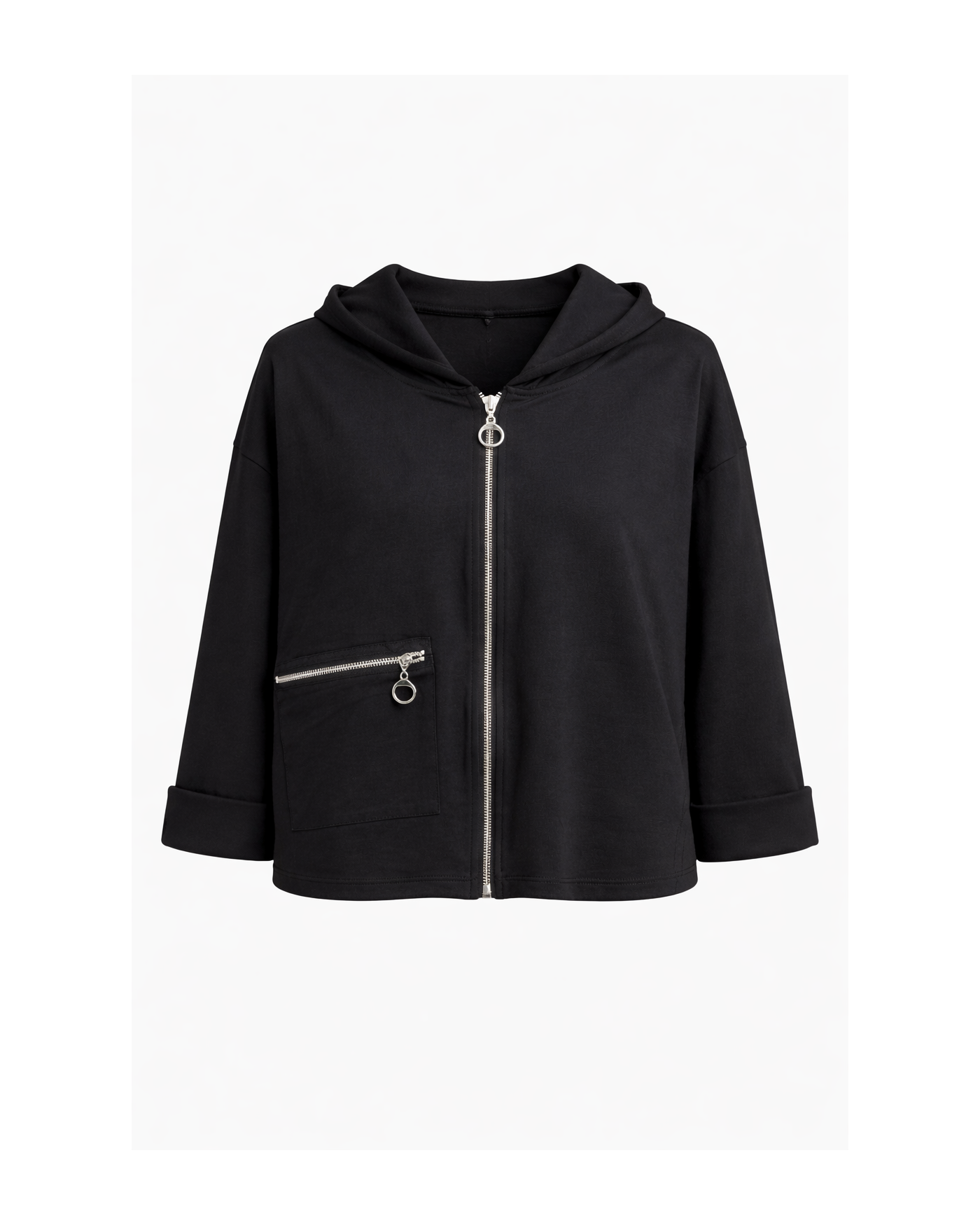 Ζακέτα με Εξωτερική Τσέπη με Φερμουάρ