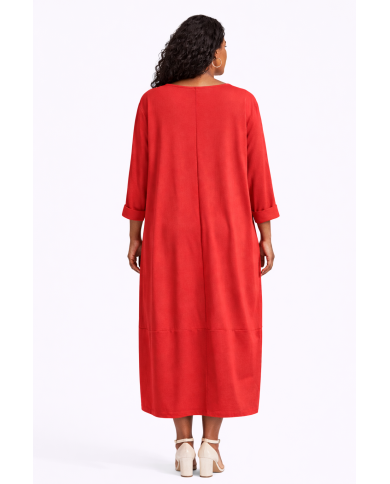 Φόρεμα με Διακοσμητικές Τσέπες και Ιδιαίτερο Τελείωμα