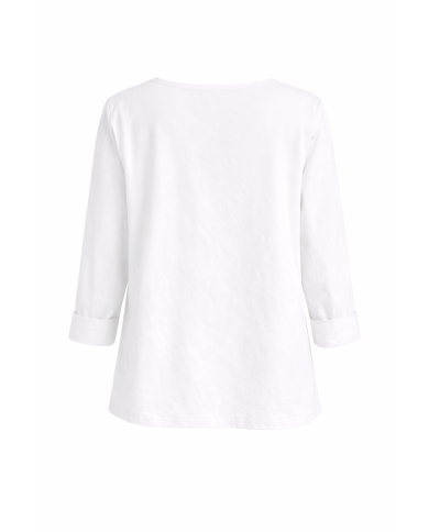 Γυναικεία Μπλούζα Ασύμμετρη με Layer Τελείωμα