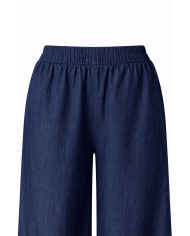 Παντελόνι Denim με Λάστιχο στη Μέση