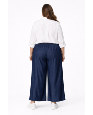 Παντελόνι Denim με Λάστιχο στη Μέση