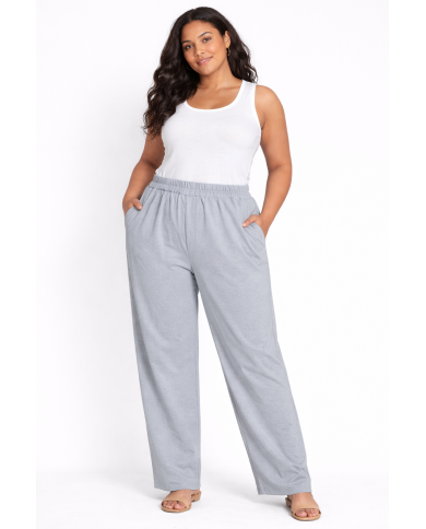 Ελαστικό Παντελόνι με Λάστιχο στη Μέση & Τσέπες – Διαθέσιμο σε 3 Χρώματα