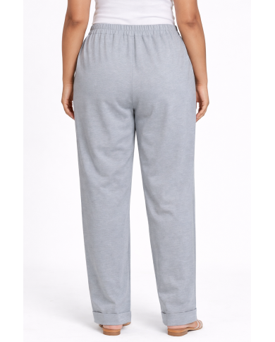 Ελαστικό Παντελόνι με Λάστιχο στη Μέση & Τσέπες – Διαθέσιμο σε 3 Χρώματα