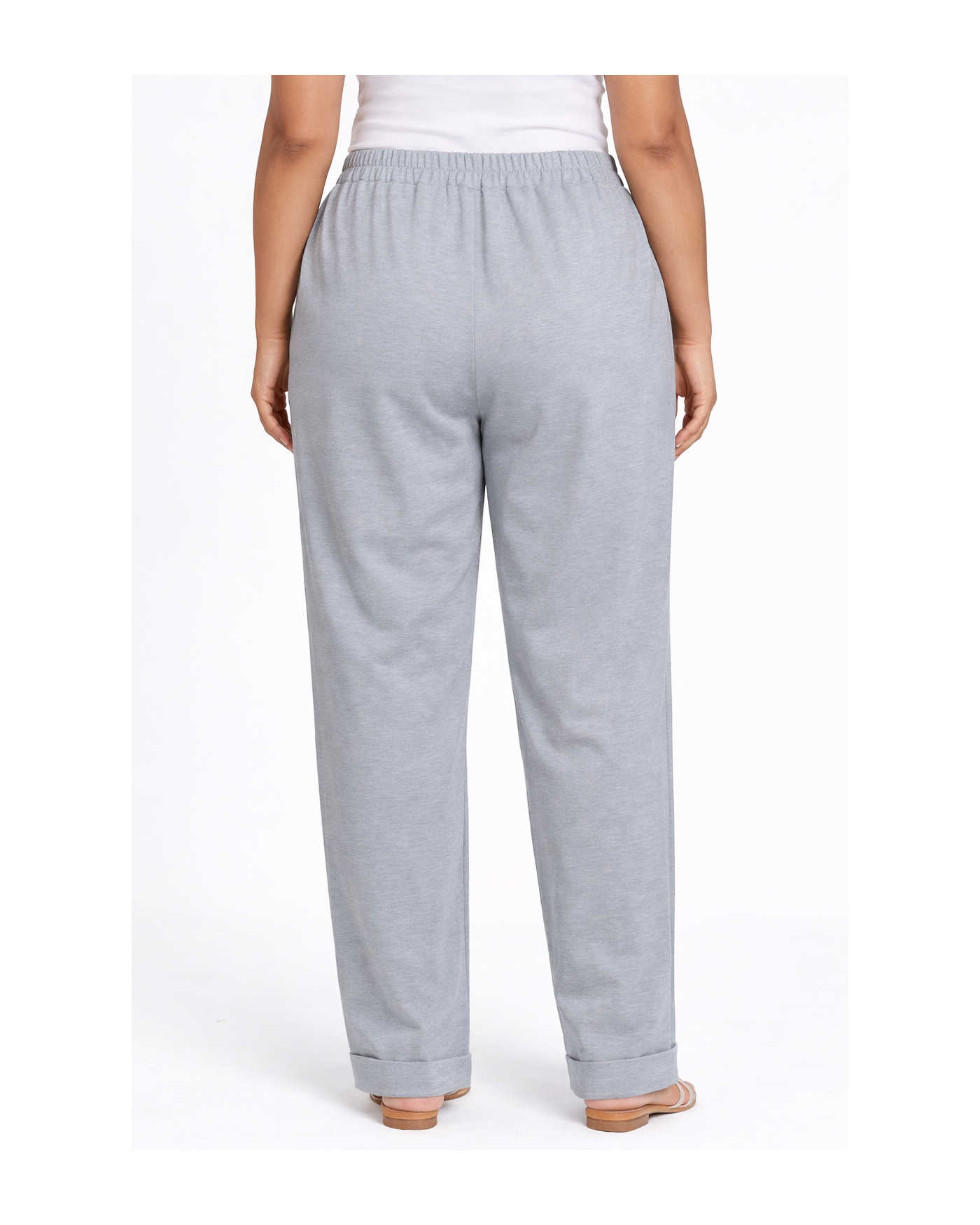 Ελαστικό Παντελόνι με Λάστιχο στη Μέση & Τσέπες – Διαθέσιμο σε 3 Χρώματα