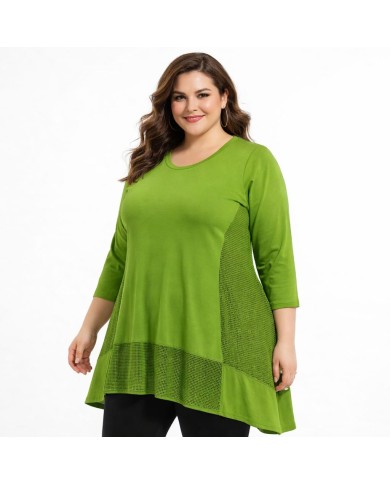 Ασύμμετρη Μπλούζα με Λεπτομέρειες στη Μέση