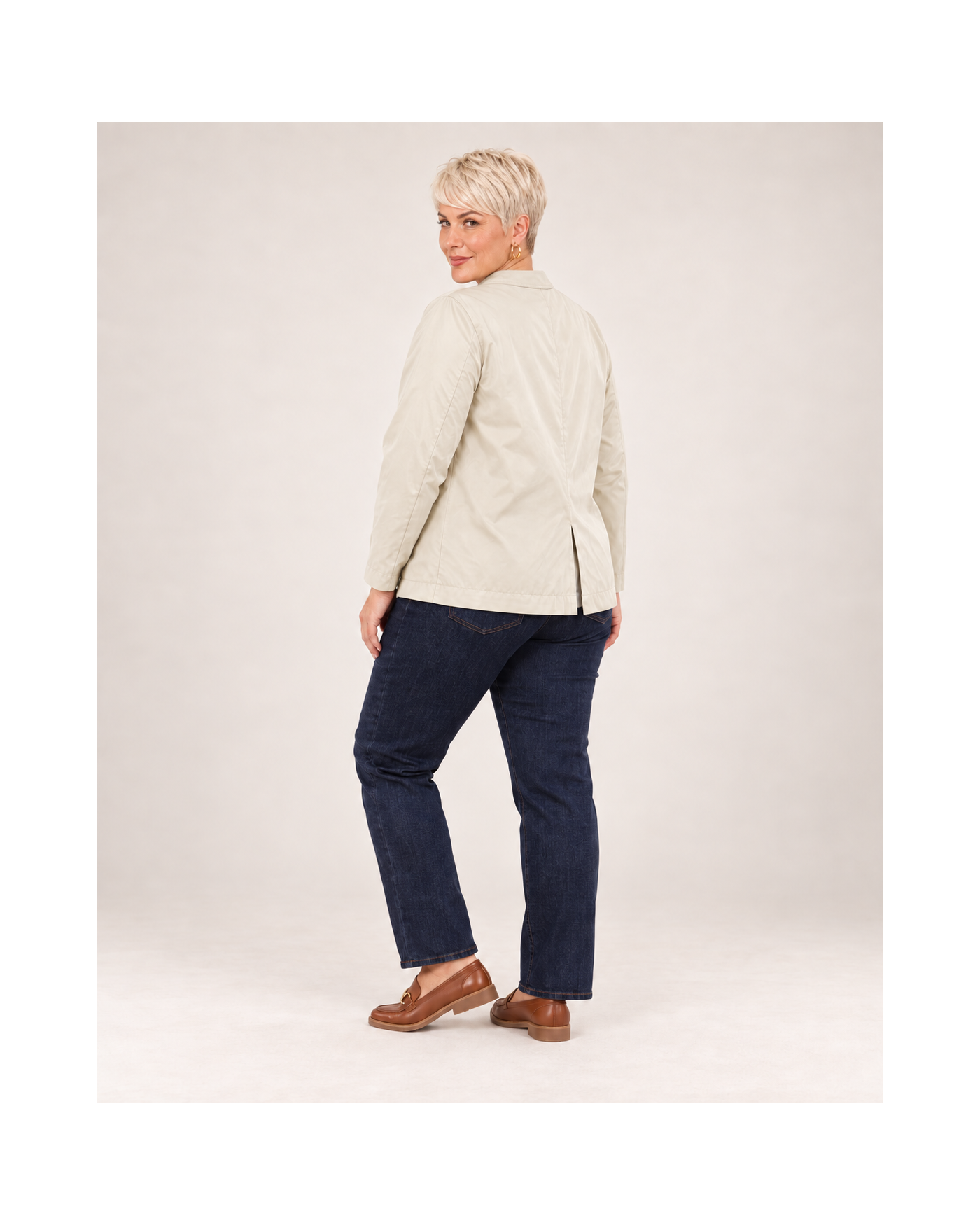 Minimal Jacket με Διακοσμητικά Κουμπιά