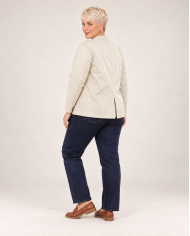 Minimal Jacket με Διακοσμητικά Κουμπιά