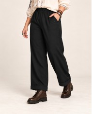 Παντελόνι με Ρεβέρ και Boho Χαρακτήρα